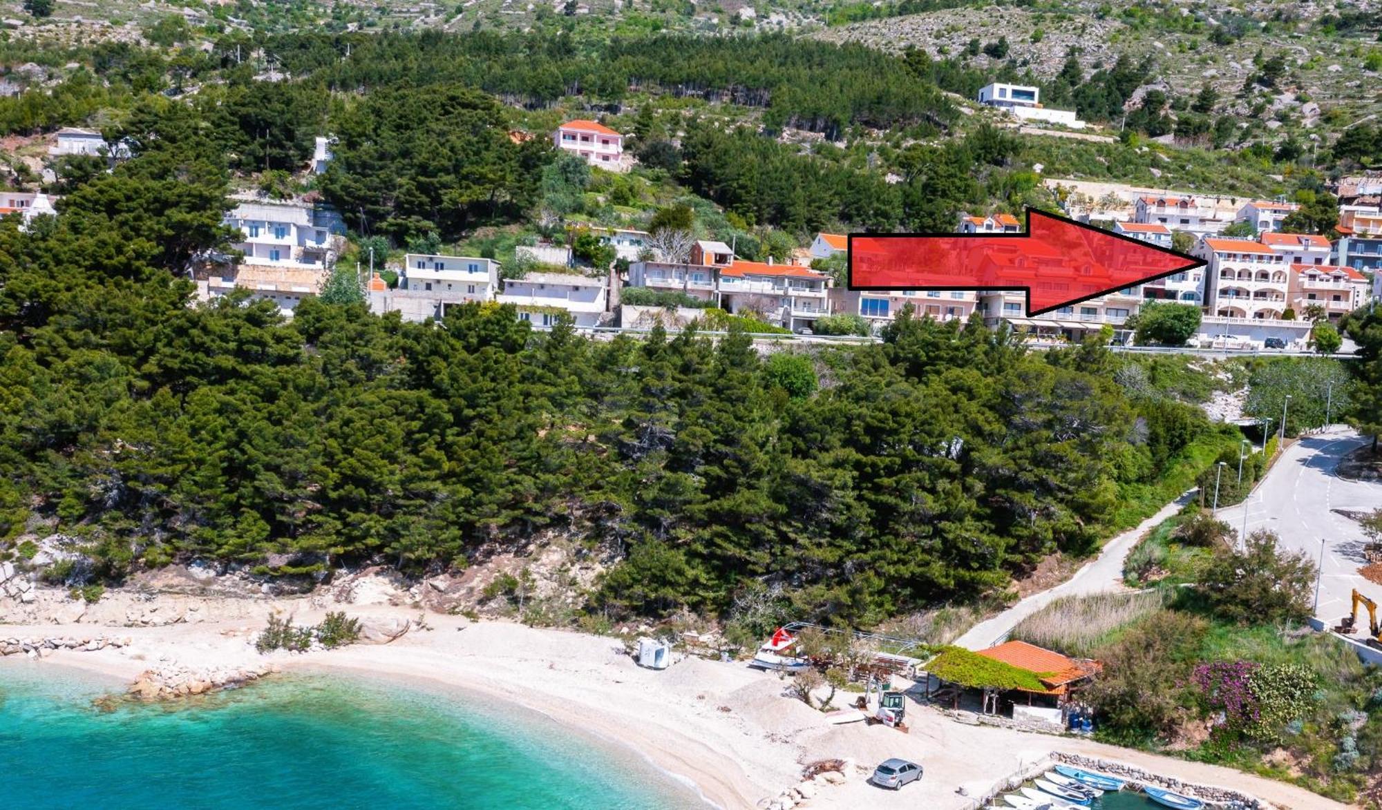 Beachfront Xxl - 2 Apartments Together - Lokva Rogoznica Ngoại thất bức ảnh